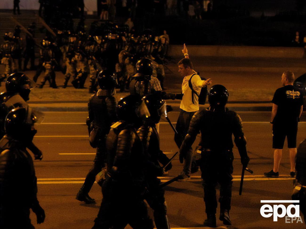 Понад 6 тис. людей затримано в Білорусі протягом трьох днів мітингів