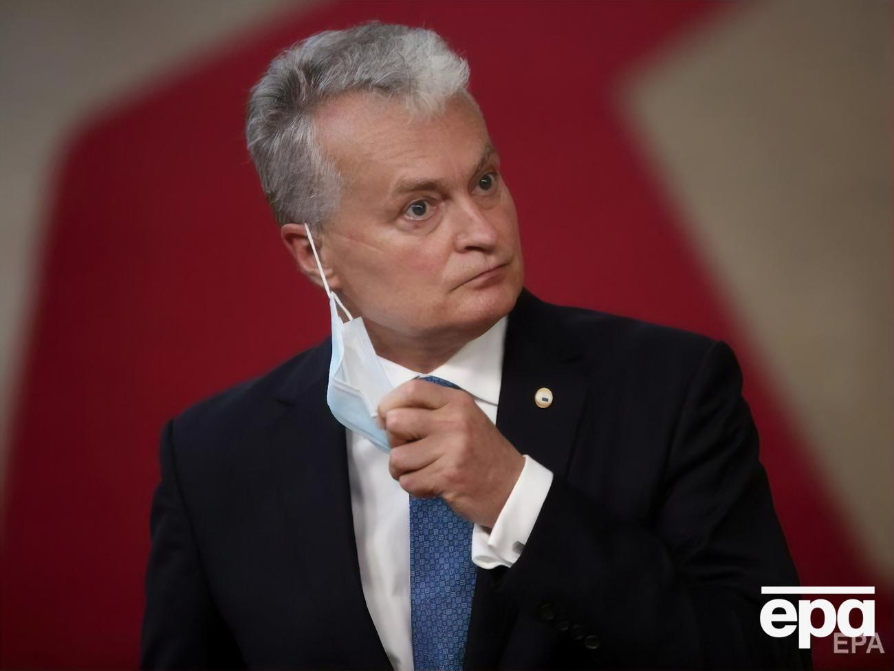 Науседа виступив зі зверненням до влади Білорусі