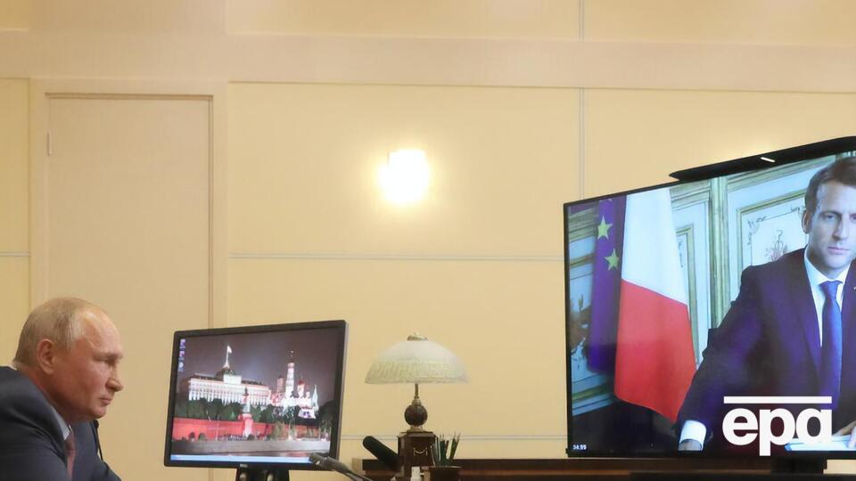 Путін і Макрон обговорили Донбас
