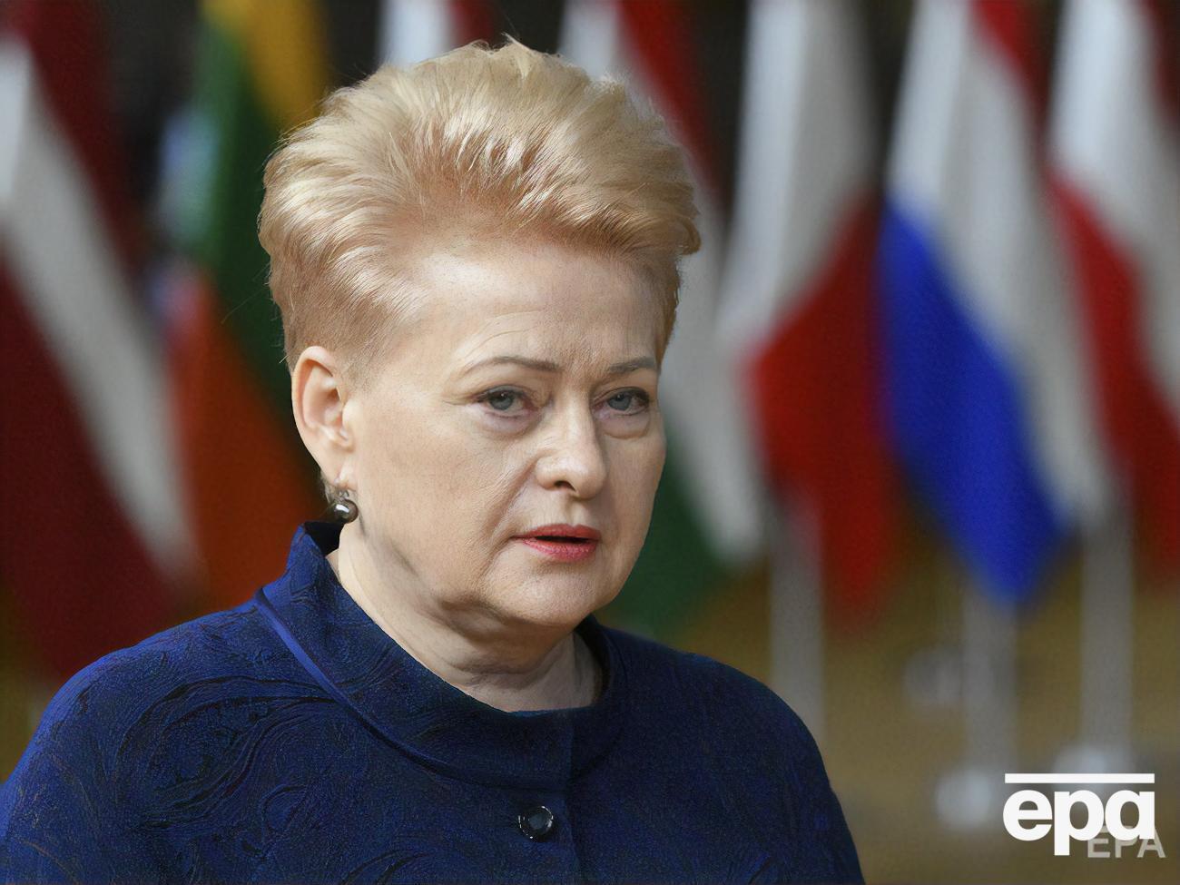 Грибаускайте&nbsp;&ndash; Лукашенко: Ты решил свою судьбу