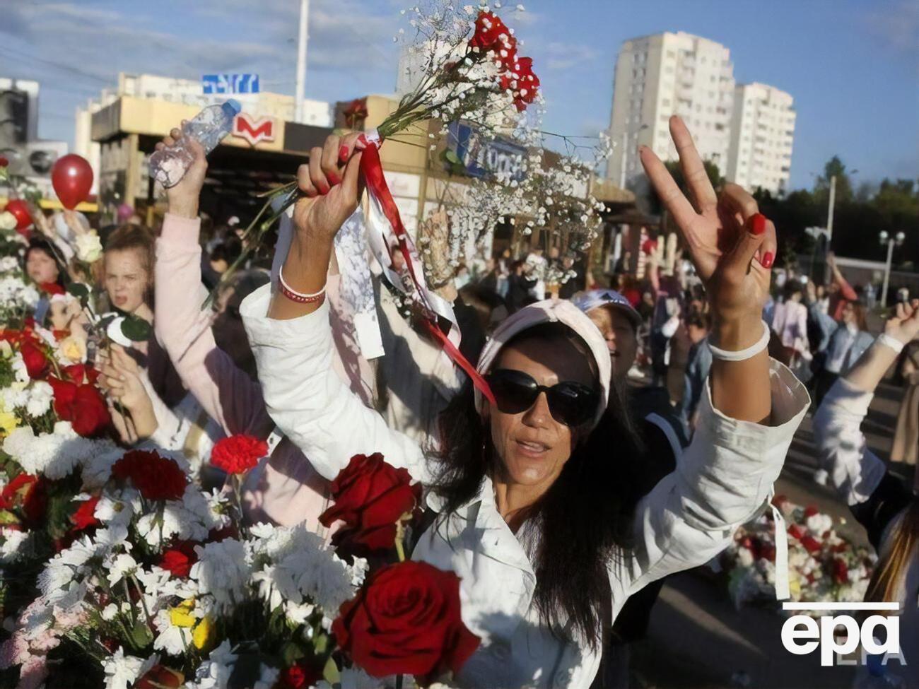 Мітингувальники в Білорусі звинувачують владу у фальсифікації результатів виборів президента країни