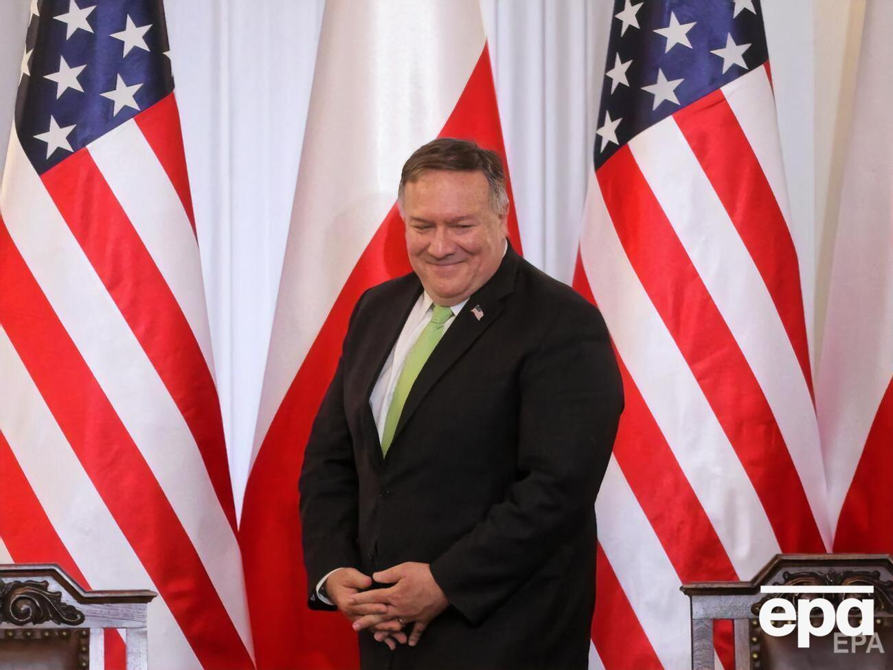 Майк Помпео сказал, что США и ЕС ведут диалог по ситуации в Беларуси