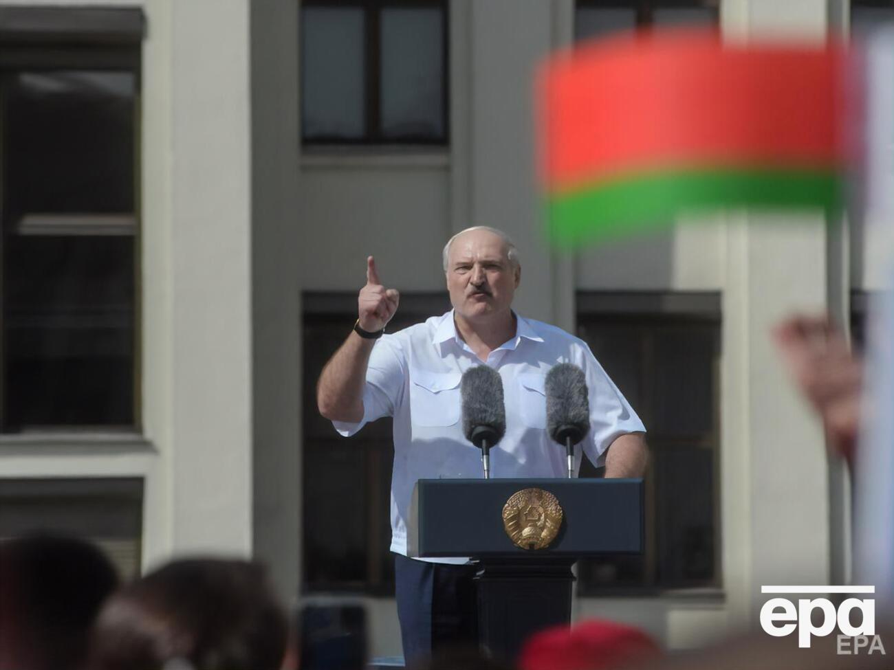 Лукашенко говорил, что на его митинг пришло более 50 тыс. человек