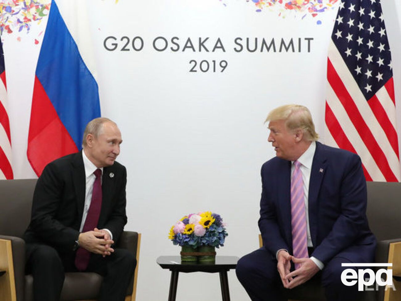 Трамп и Путин последний раз встречались в Осаке