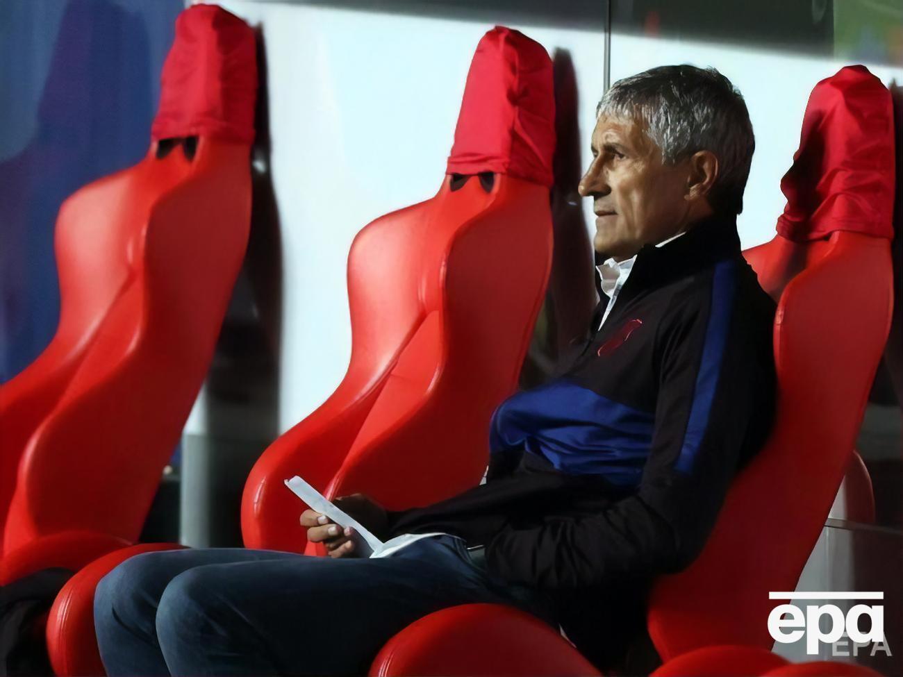 Кіке Сетьєн реагує на програш своєї команди в матчі з мюнхенською "Баварією" 15 серпня