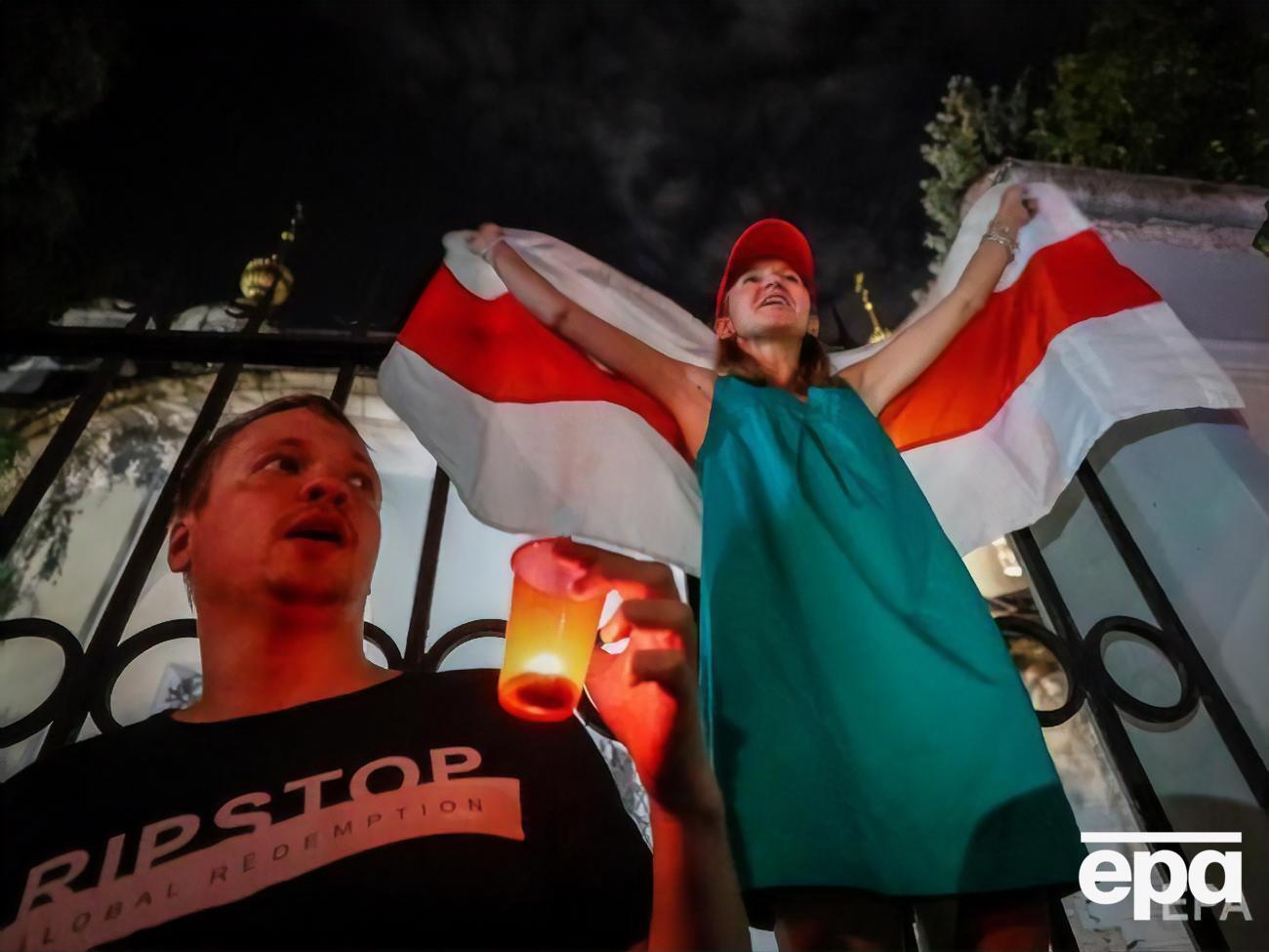 В Беларуси продолжаются протесты несогласных с результатами выборов президента страны