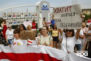 Під час протестів у Білорусі було затримано приблизно 7 тис. демонстрантів