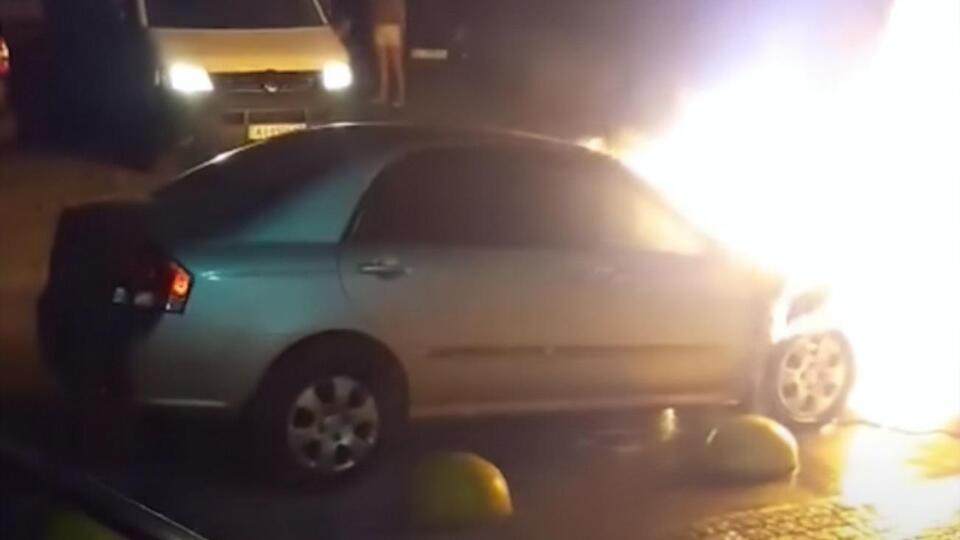 Автомобиль программы "Схемы" подожгли в ночь на 17 августа