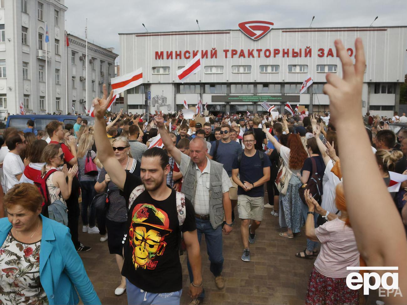 С 17 августа многие промышленные гиганты Беларуси&nbsp;вышли на общенациональную забастовку