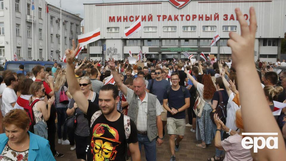 С 17 августа многие промышленные гиганты Беларуси вышли на общенациональную забастовку