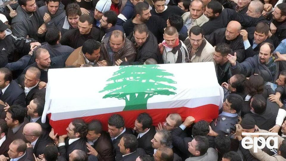 Похорон убитого прем'єра Лівану Рафіка Харірі відбувся 16 лютого 2005 року