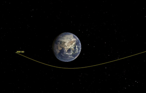 16 августа астероида 2020 QG пролетел рекордно близко от Земли