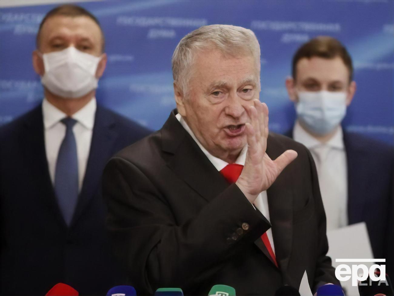 Жириновський: Вони тоді увійдуть до складу РФ до 1 січня 2021 року. Буде дві області – Мінська і Могильовська