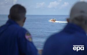 Капсула приводнилась в Мексиканском заливе