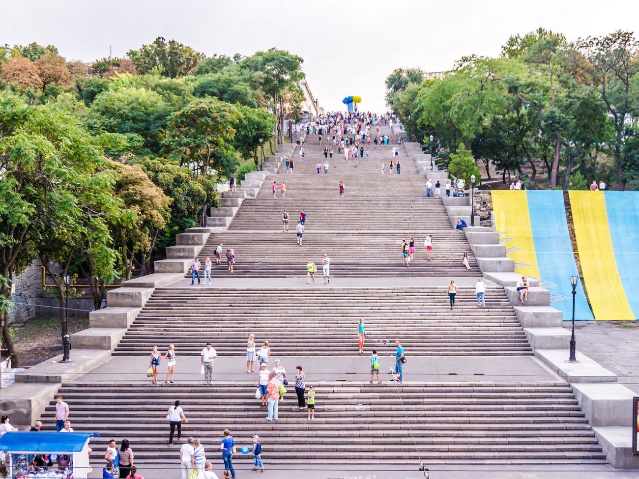 На Потемкинской лестнице полицейские взрывчатку не нашли