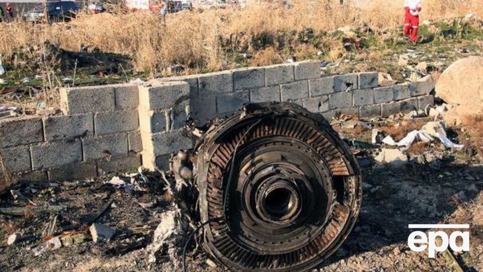 Украинский самолет был сбит в Иране 8 января