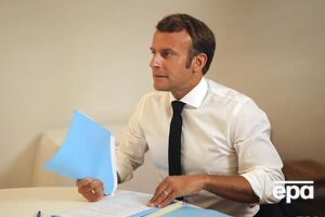 Макрон направил поздравление Украине в адрес ее президента