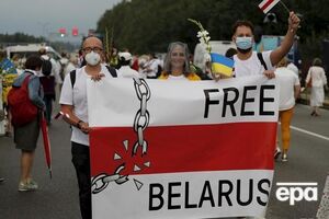 Напередодні в Литві відбулася акція на підтримку білорусів