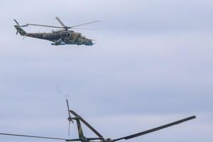 В Беларуси сообщали о задействованных вертолетах сил ПВО