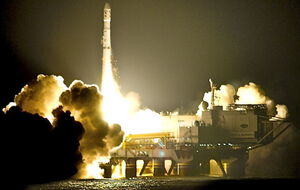 Проект "Морской старт" (Sea Launch) появился в 1995 году, с плавучей платформы провели 36 пусков