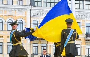В Киеве состоялись мероприятия по случаю 29-й годовщины независимости Украины