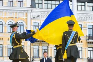 В Киеве состоялись мероприятия по случаю 29-й годовщины независимости Украины