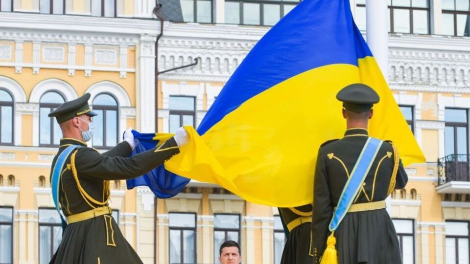 В Киеве состоялись мероприятия по случаю 29-й годовщины независимости Украины