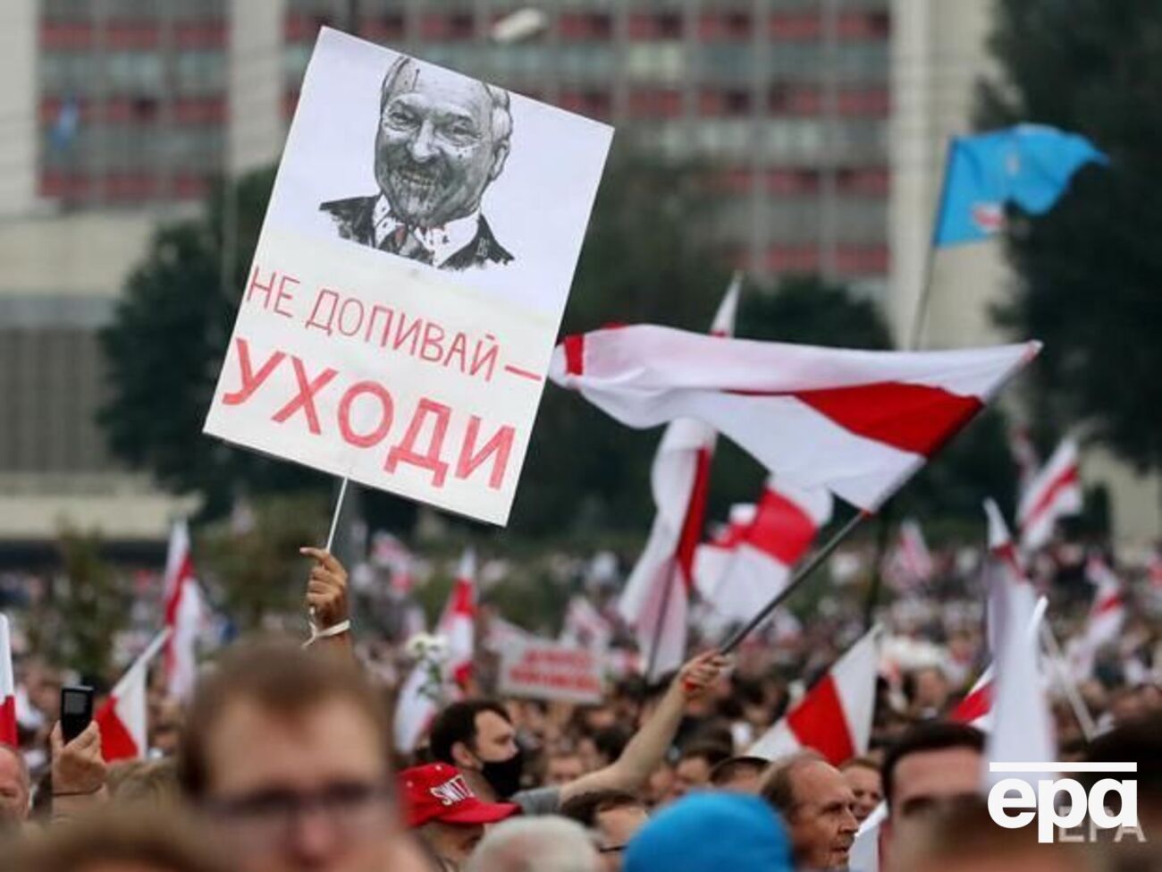 В Беларуси проходят массовые протесты несогласных с результатами выборов президента страны