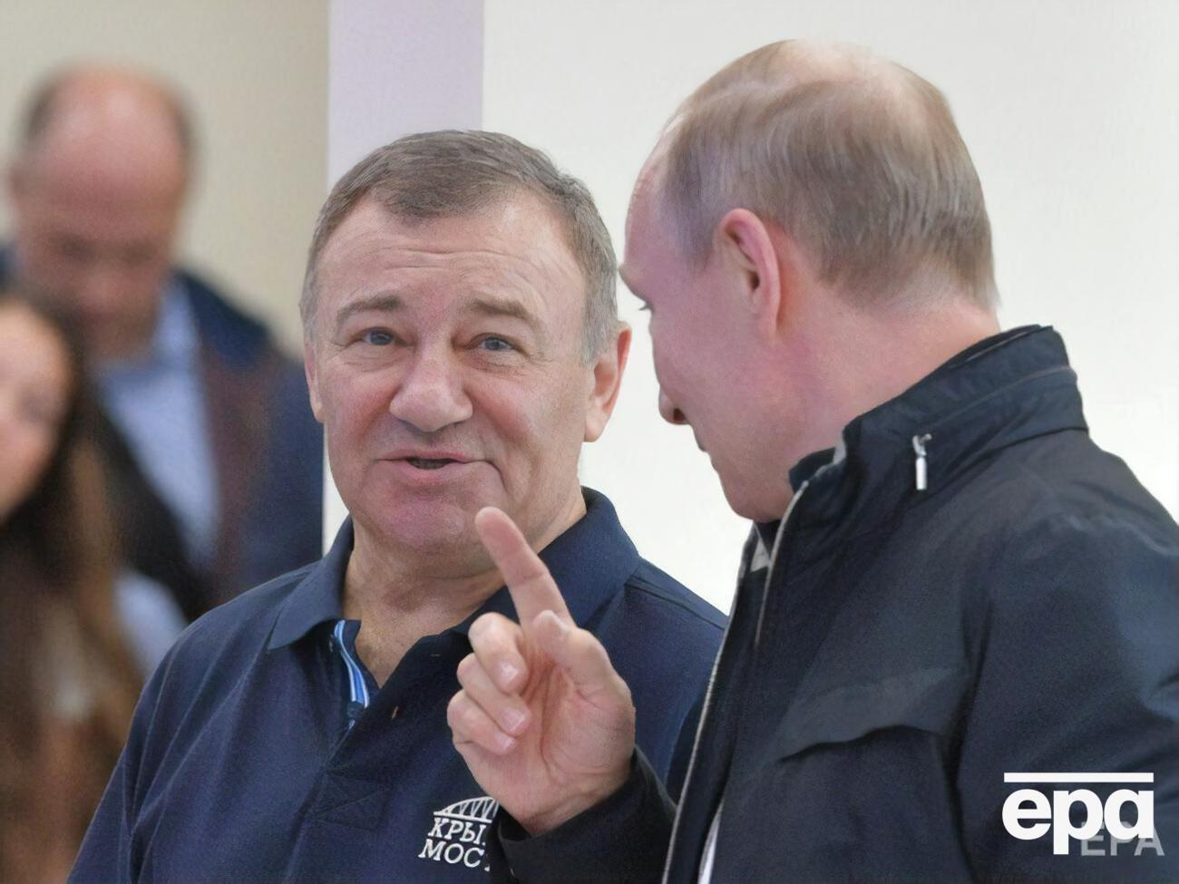 Брати Ротенберги (на фото старший Аркадій) є друзями Путіна