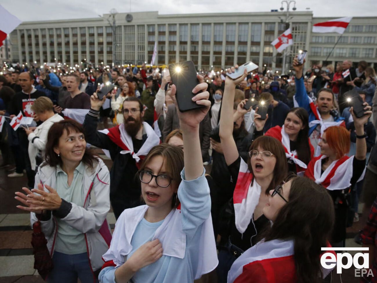 Під час протестів у Білорусі затримали приблизно 7 тис. демонстрантів