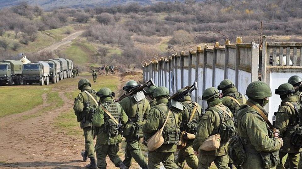Російські військові у Криму в березні 2014 року