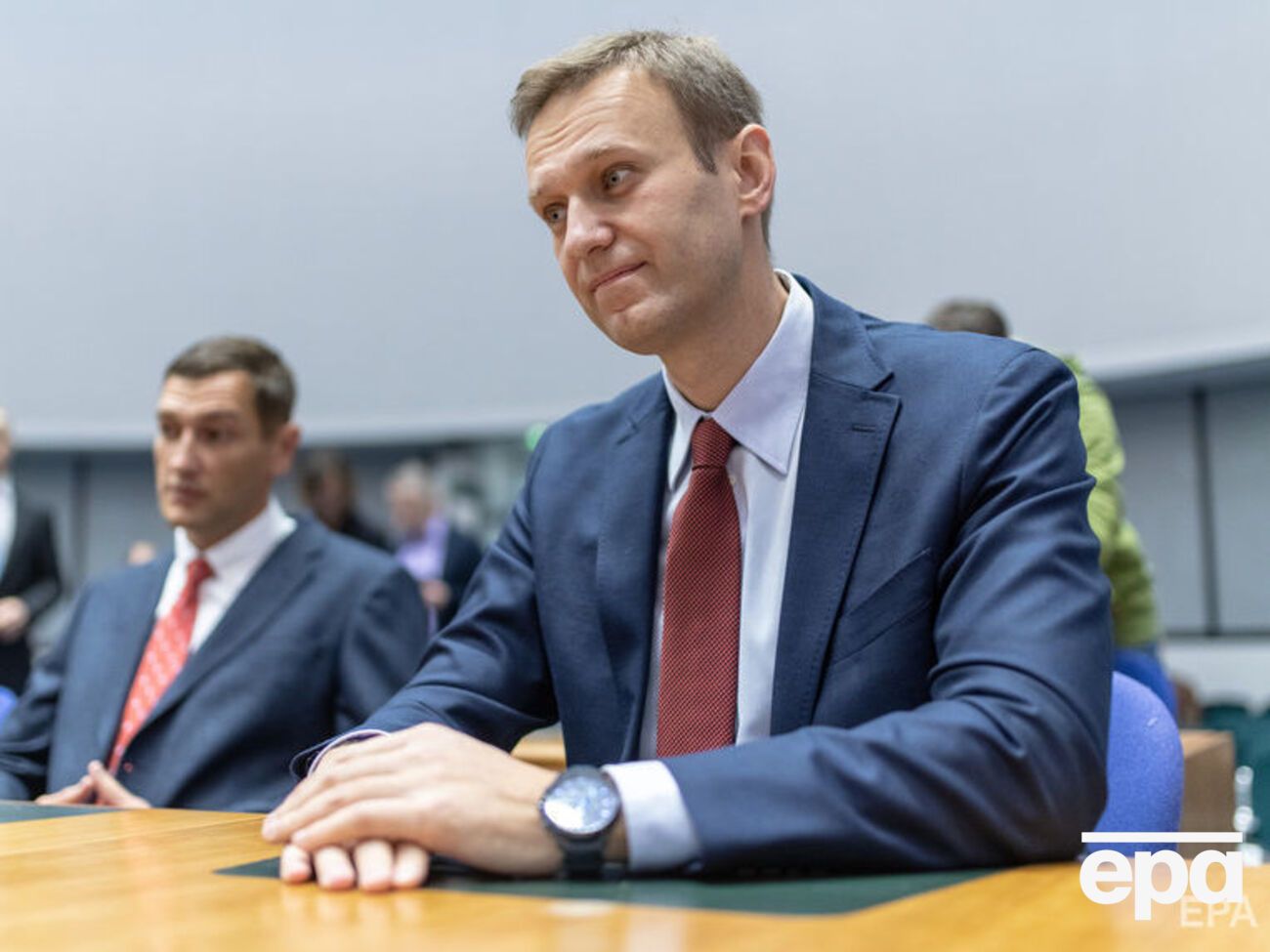 Джонсон:&nbsp;Отравление Алексея Навального (на фото) шокировало мир