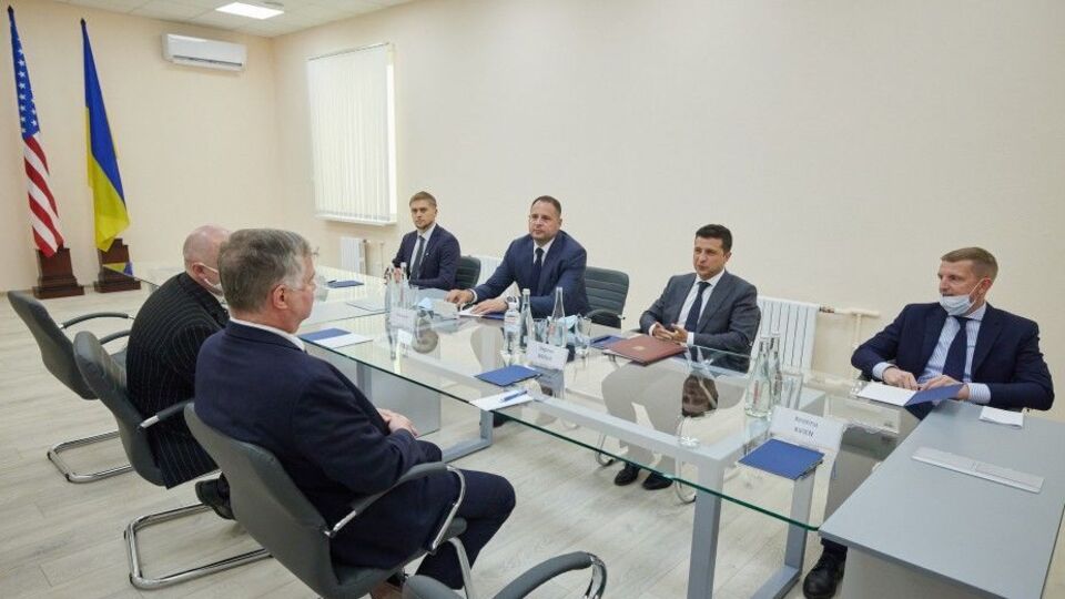Зеленський зустрівся з Біганом у Кривому Розі