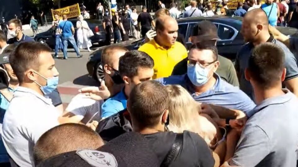 Інцидент стався під час візиту Зеленського у Дніпро