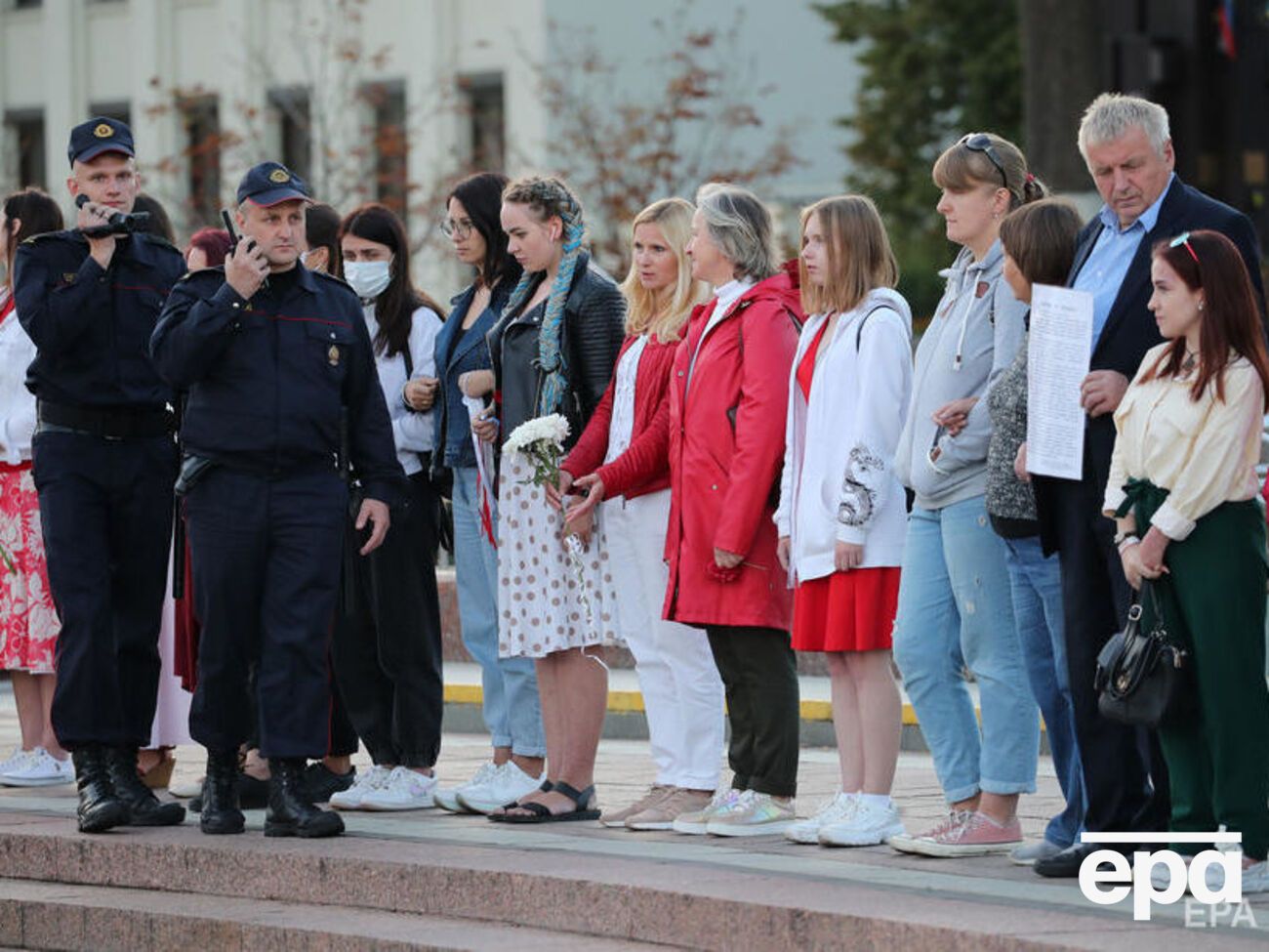 С 9 августа в Беларуси продолжаются массовые акции протеста