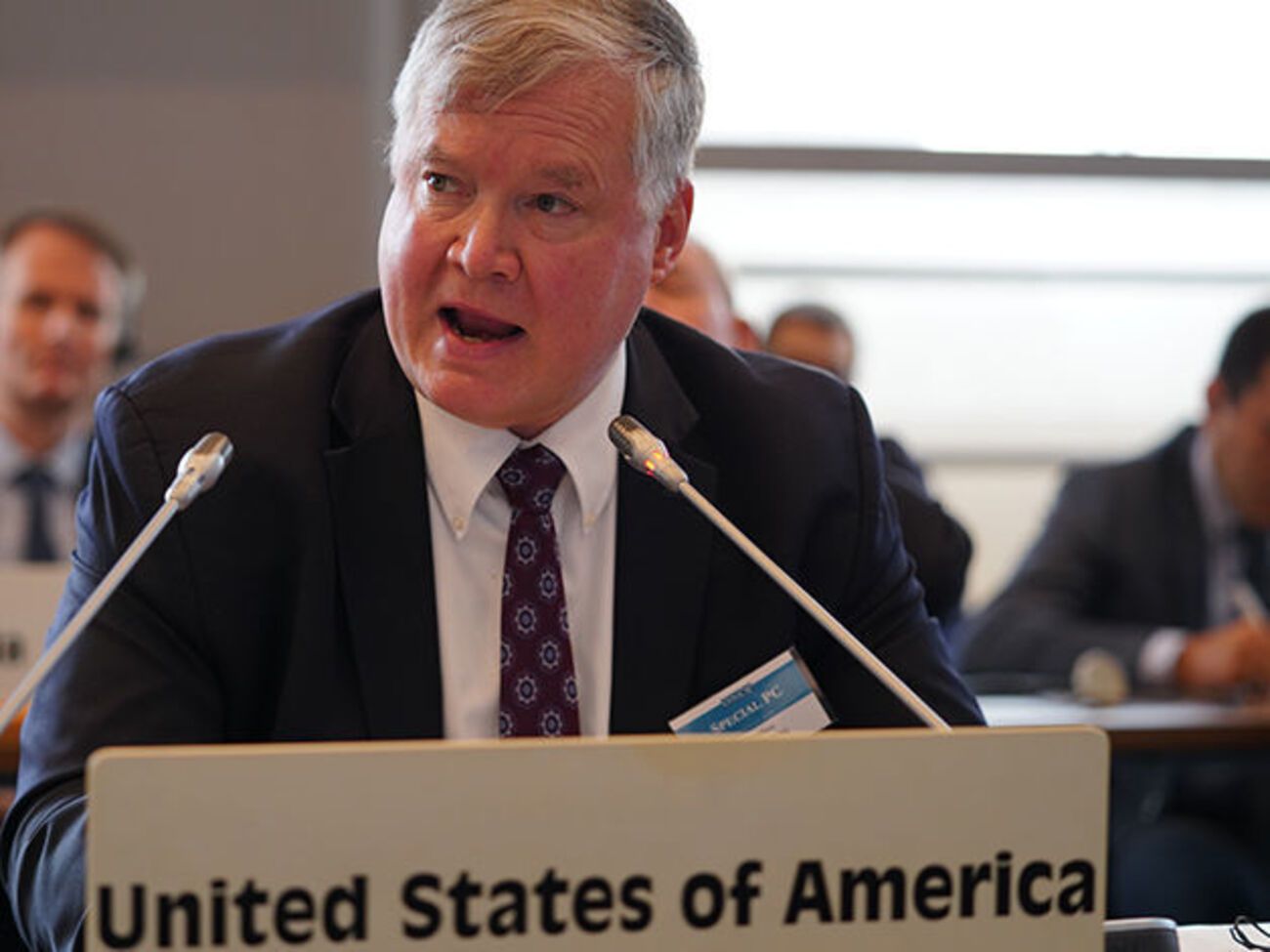 Биган выступил на&nbsp;специальном заседании постоянного совета ОБСЕ