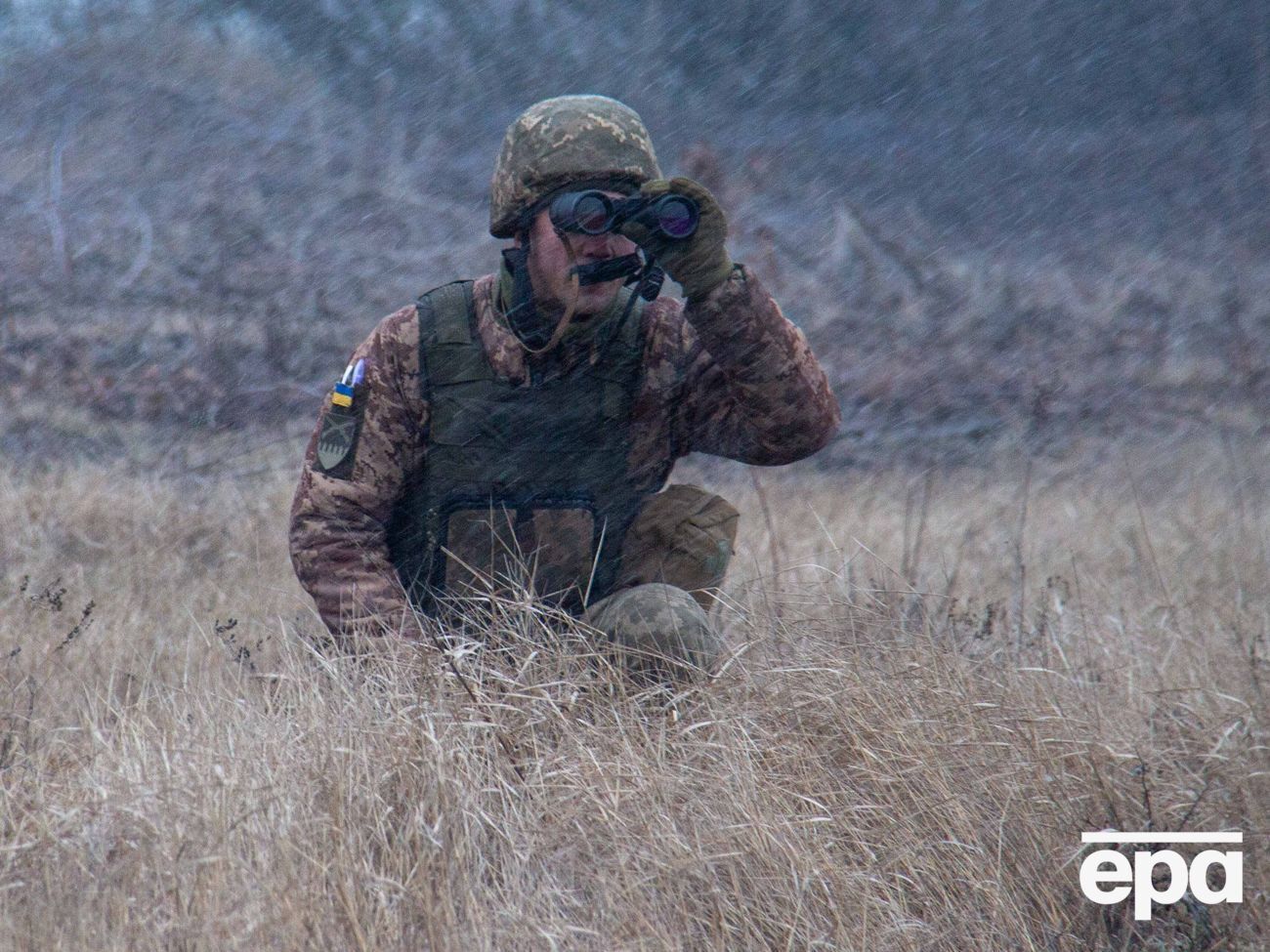 Украинские военные огонь в ответ не открывали
