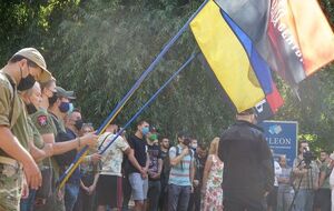 Акции прошли под лозунгом "Защита Украины – не преступление"