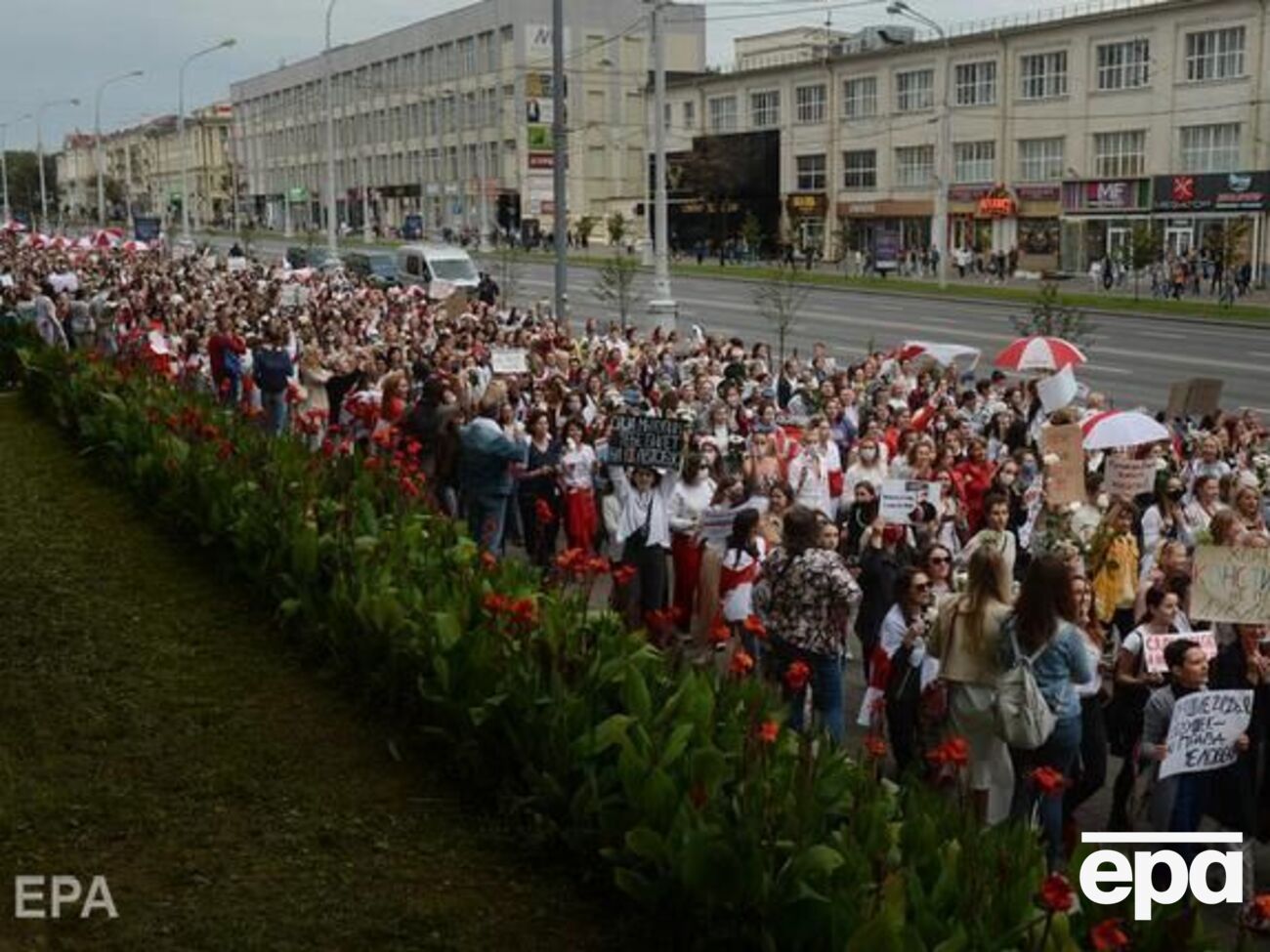 Білоруські спортсмени підтримали протестувальників