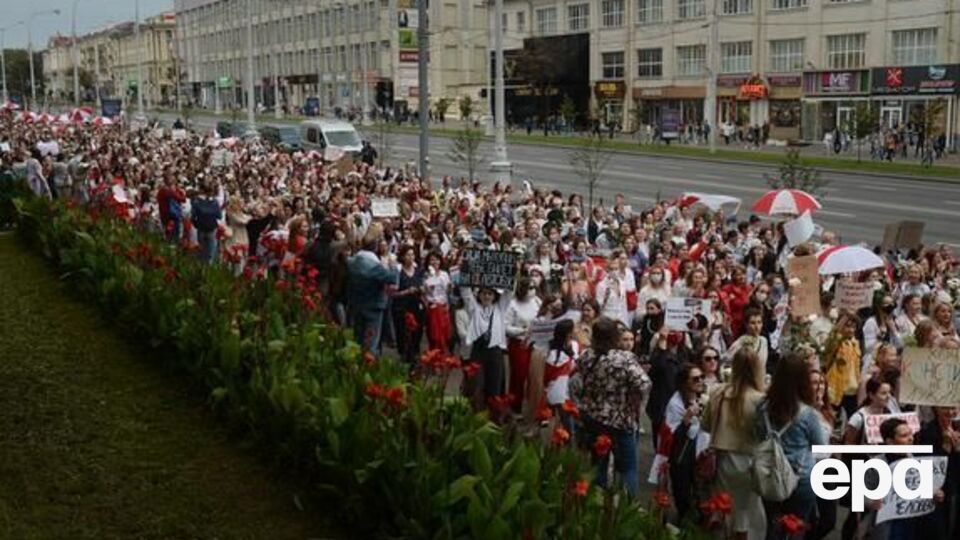 Білоруські спортсмени підтримали протестувальників