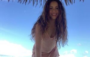 Шакира отдыхает на Мальдивах