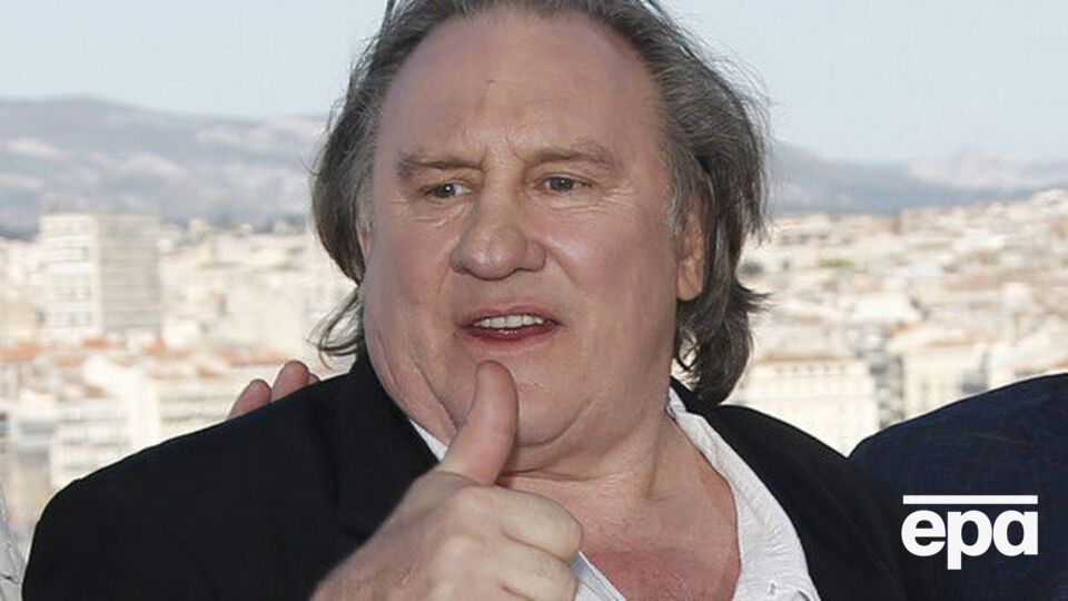 Депардьє їздив Парижем у нетверезому стані