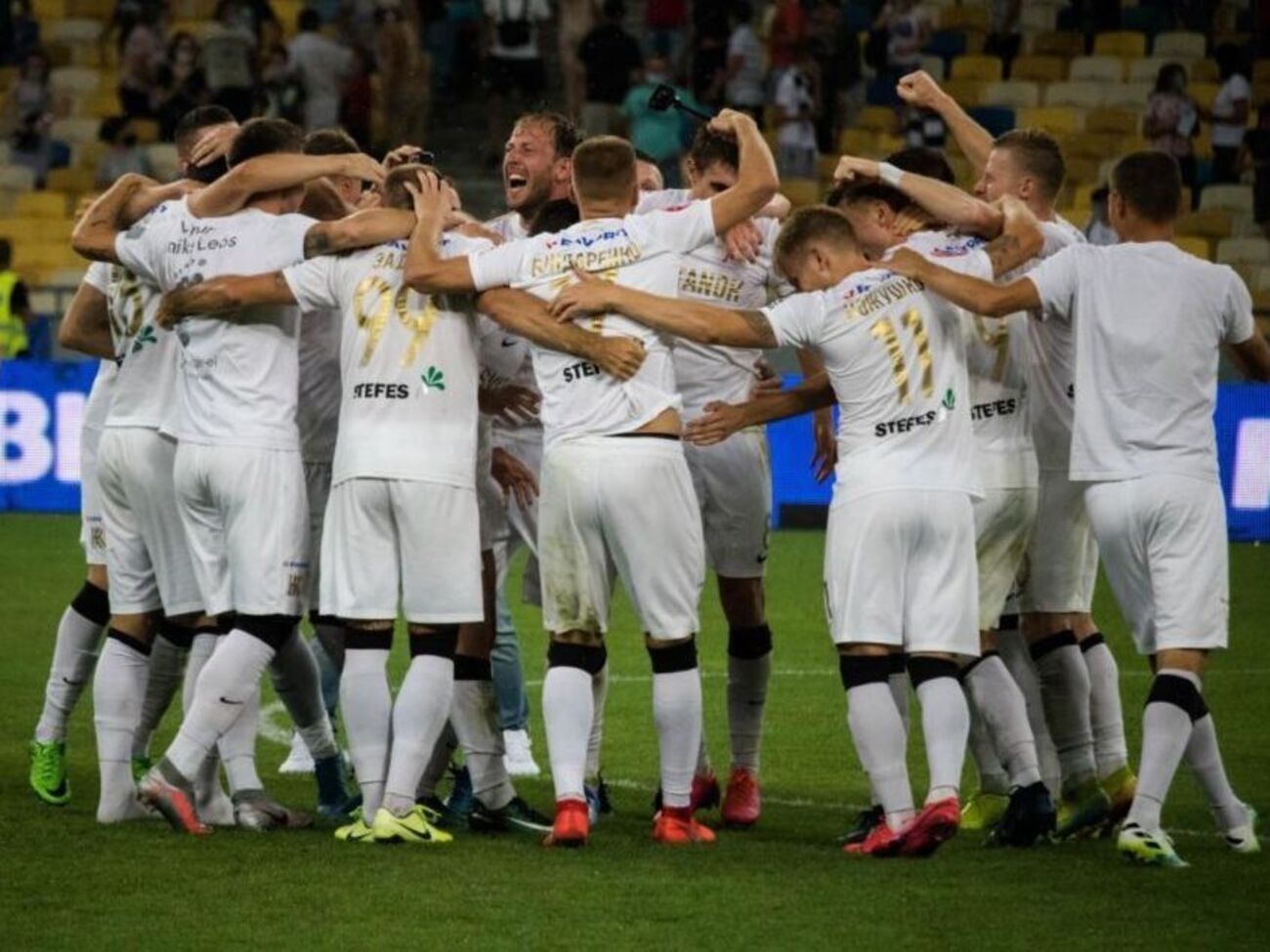 В матче&nbsp;плей-офф УПЛ&nbsp;"Колос" обыграл "Мариуполь"&nbsp;и получил право представлять Украину в Лиге Европы