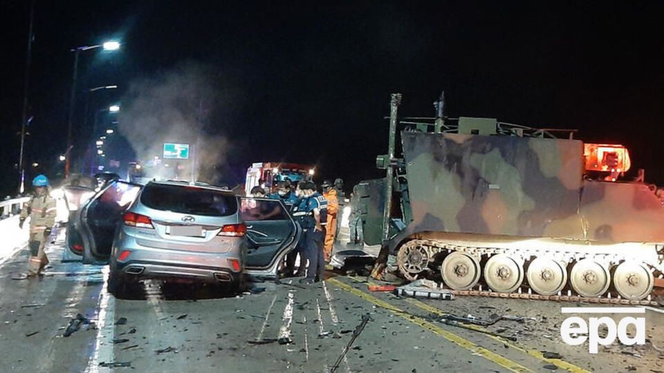 Трасу, на якій сталася аварія, часто використовує бронетехніка США