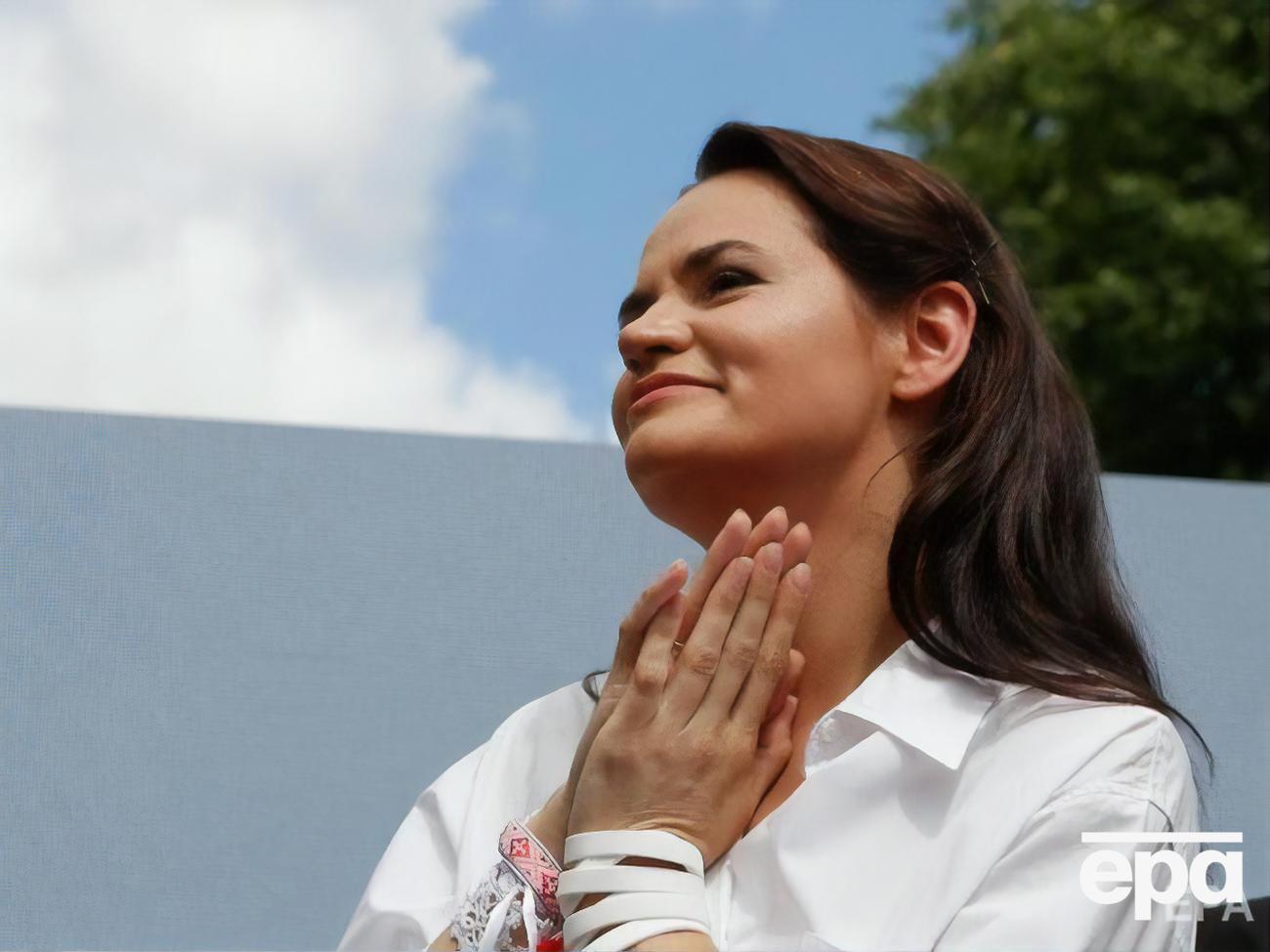 Тихановська зазначила, що у неї є "бойові подруги"