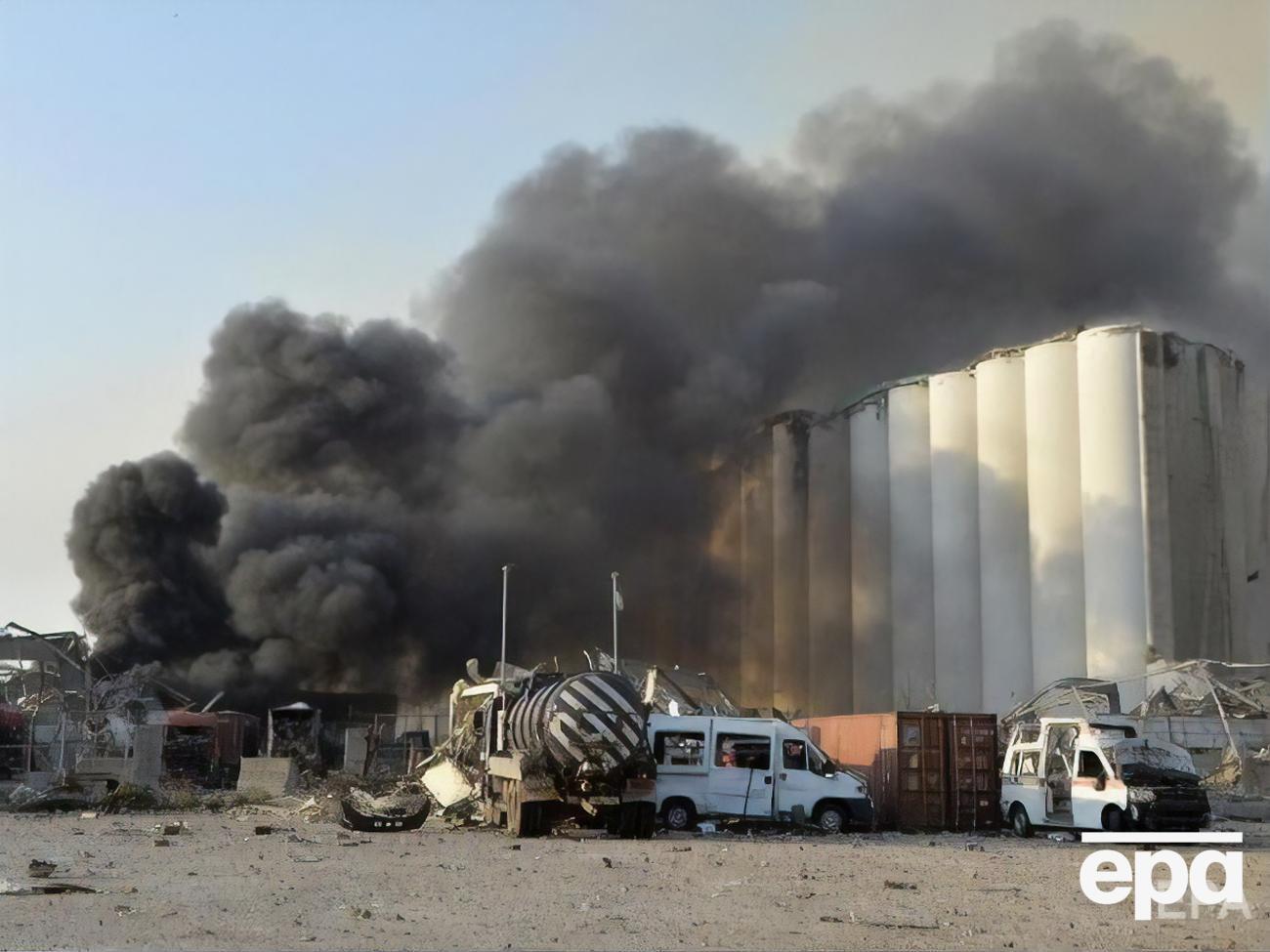 Потужний вибух у порту Бейрута стався увечері 4 серпня