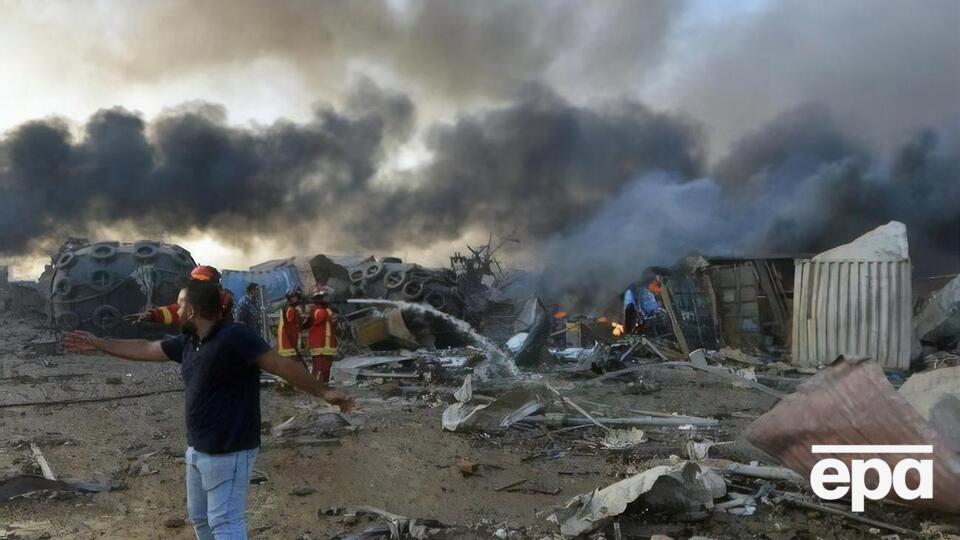 Потужний вибух у порту Бейрута стався увечері 4 серпня