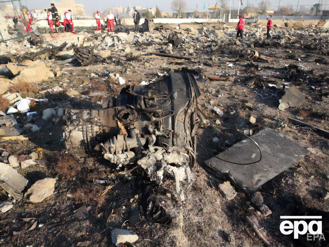 Український Boeing збили іранською ракетою