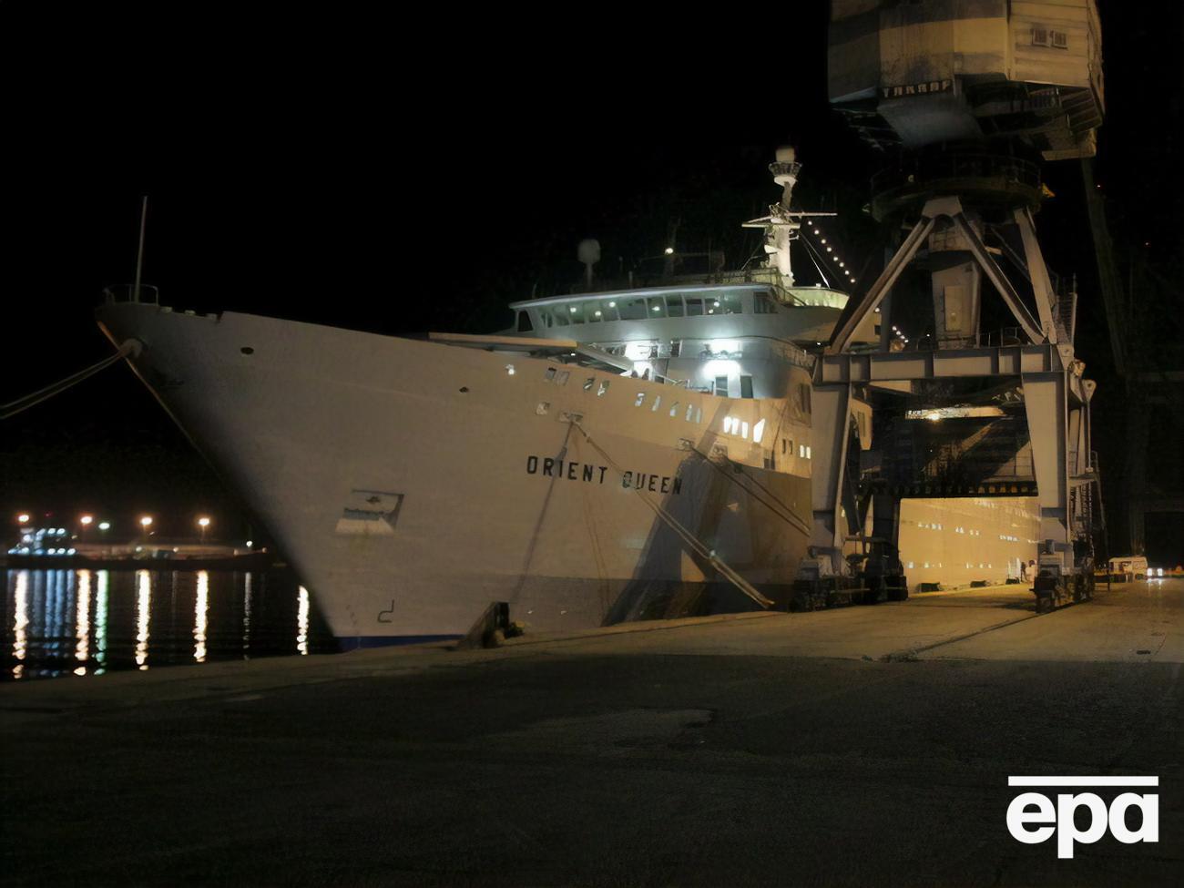 Orient Queen во время взрыва был пришвартован в порту Бейрута