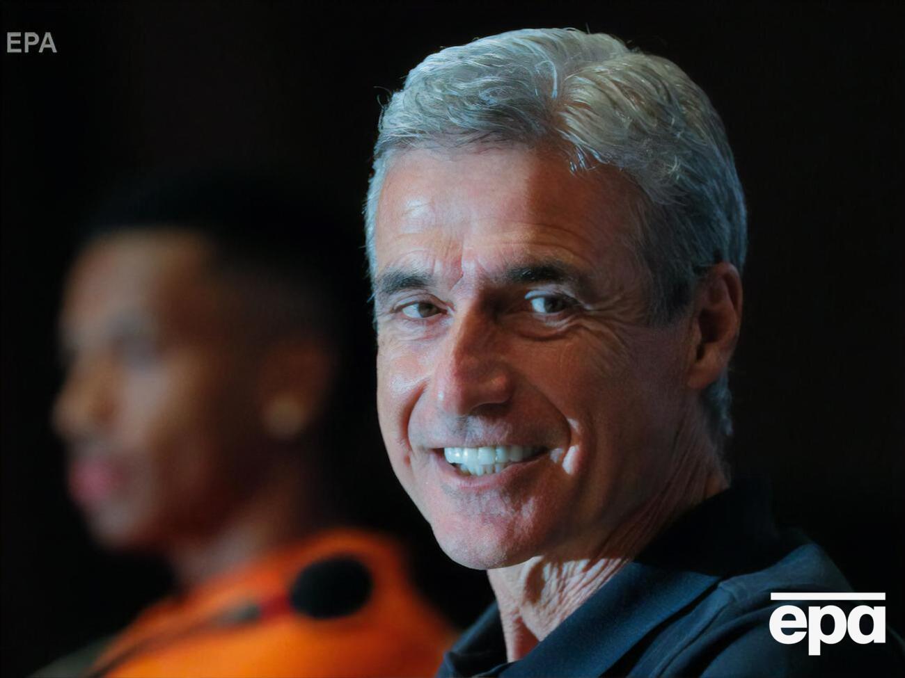 Наставник "Шахтера" Луиш Каштру был в хорошем настроении перед встречей с "Вольфсбургом"